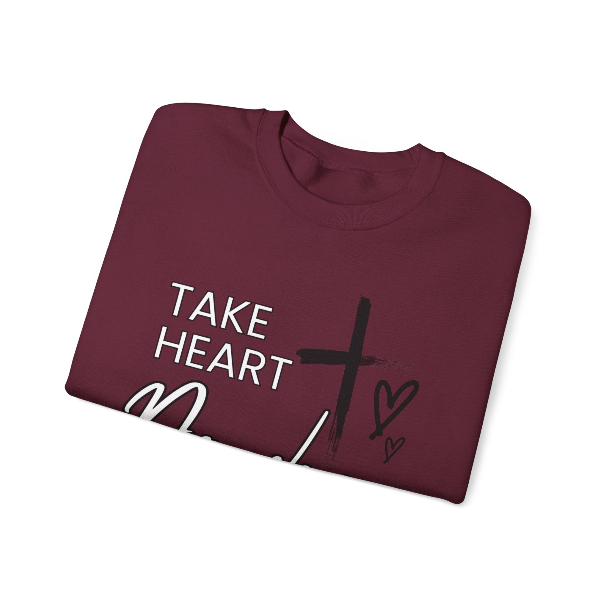 Take Heart Daughter Crewneck Sweatshirt