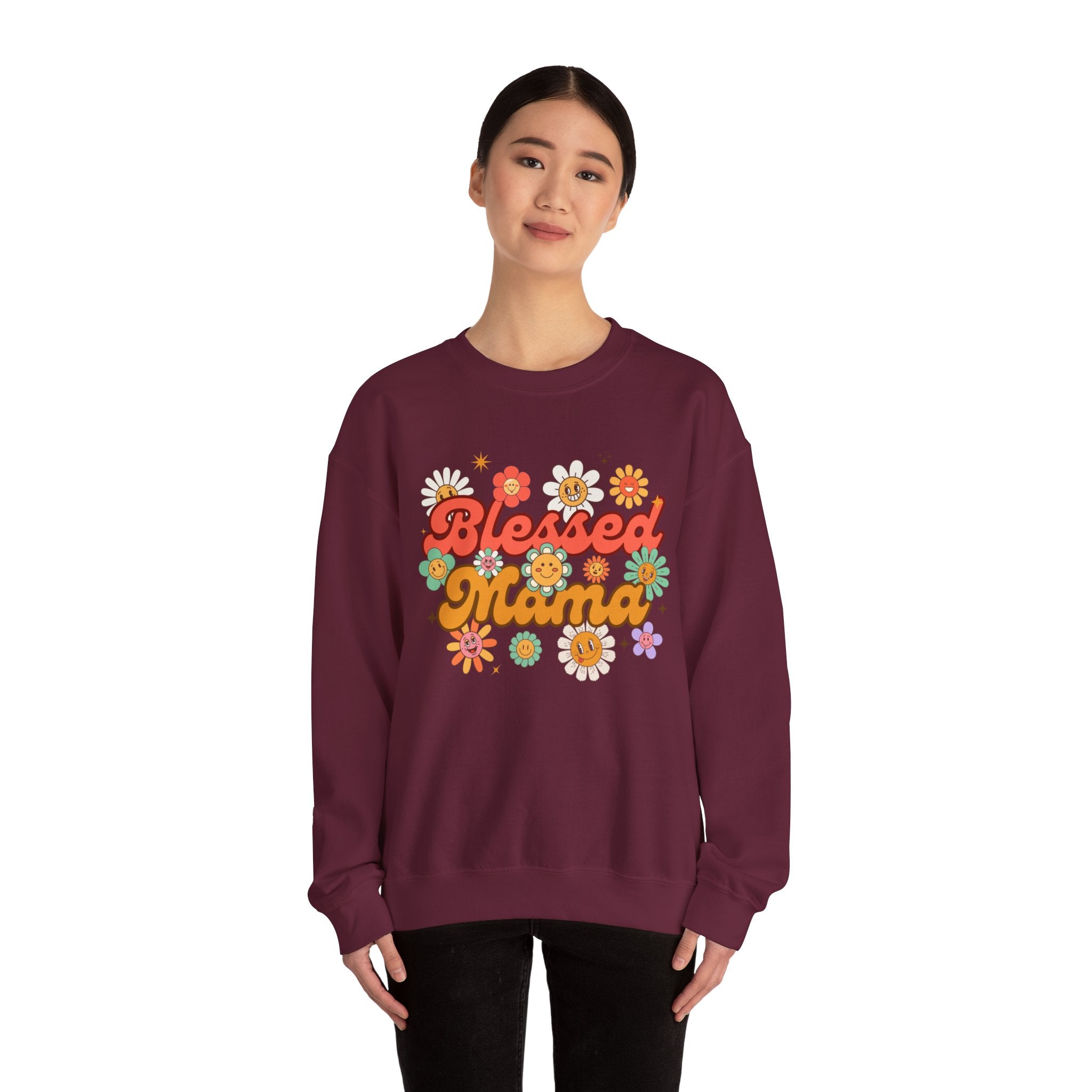 Blessed Mama Crewneck Sweatshirt